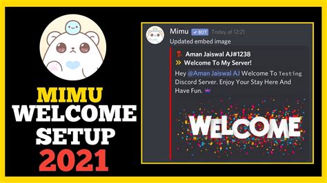 Image result for Mimu Bot Welcome Tutorial