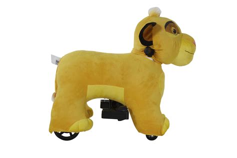 The Lion King Dynacraft Lion King Simba Plush Ride On with Jungle India ...