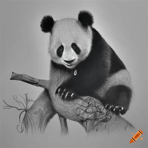 How To Draw A Realistic Panda