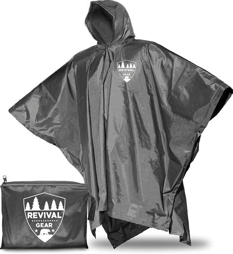 Rain Poncho: Best Rain Coat Waterproof Ponchos for Women Men Boys ...