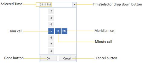 DateTimePicker WPF Visual Studio 的图像结果