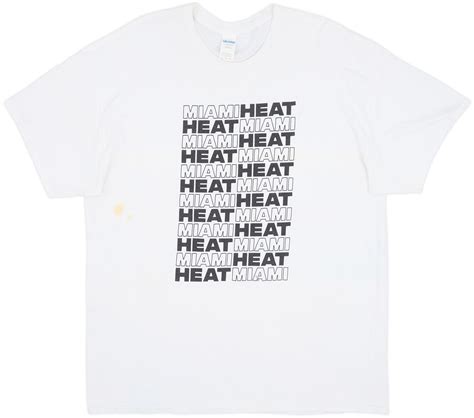 2010-11 Miami Heat Graphic Tee - 5/10 - (XL)