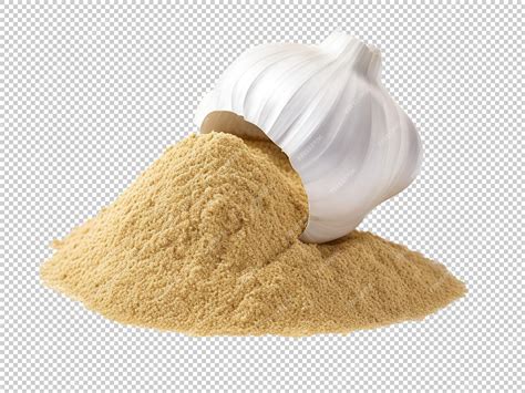 Premium PSD | Psd garlic powder png on a transparent background