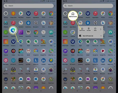 Create App Shortcut On Android Tablet 的图像结果