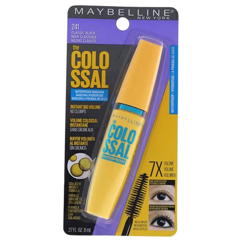 Máscara impermeable The Colossal Volum Express de Maybelline New York ...