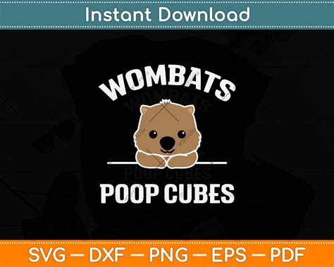 Wombats Poop Cubes Svg Cutting File - artprintfile