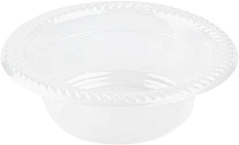 EcoQuality 5oz Clear Plastic Bowls - Disposable Plastic Dessert Bowls ...
