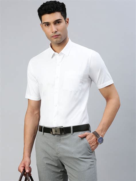 Ramraj Mens Cotton White Shirt Wewin New