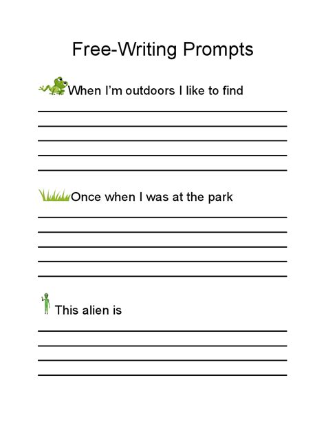 Image result for Free Write Examples
