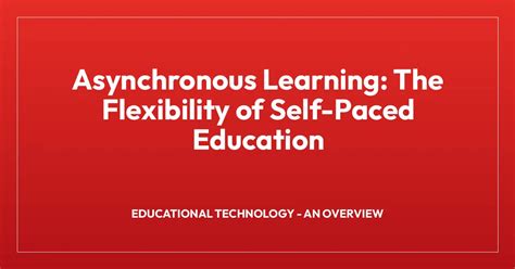 Image result for Asynchronous Learning Helpful Flexibility