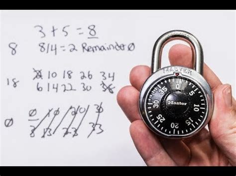Combination Lock Decoder 的图像结果