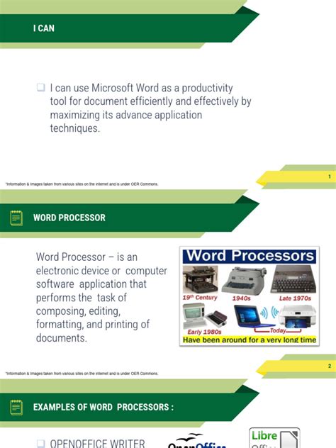 Image result for Knowledge of Word Processing