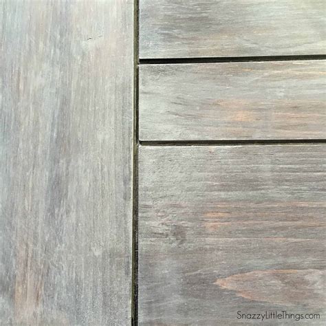 3 step durable driftwood finish
