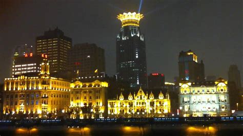 上海100万ドルの夜景！ロマンチック 黄浦江ナイトクルーズ - YouTube