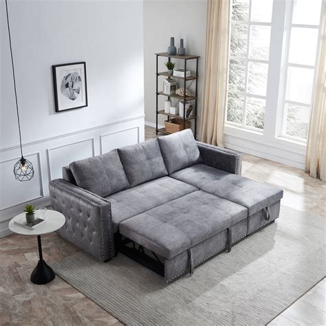 Slide Out Sofa Sleeper | Baci Living Room