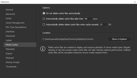 Image result for Media & Disk Cache Preference