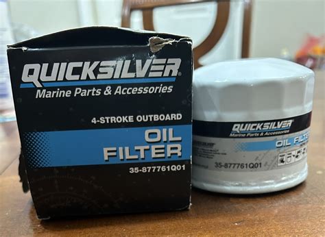 Quicksilver Oil Filter 35-877761Q01 | eBay
