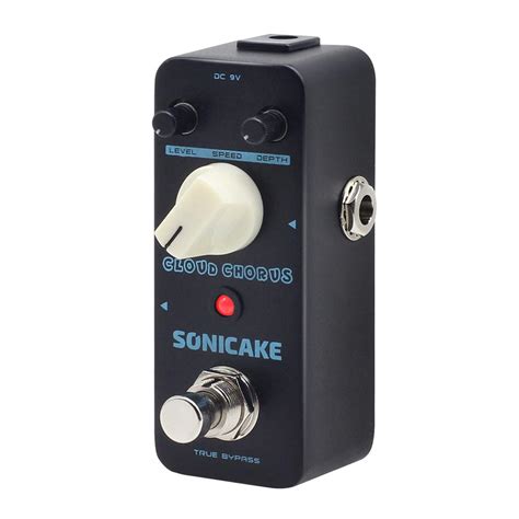 SONICAKE QSS-04 Cloud Chorus Guitar Effects Pedal Classic BBD-Style ...