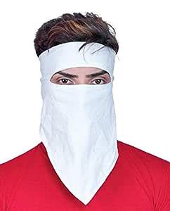 JK ENTERPRISE Cotton Reusable Face Mask (White, 1 Piece) for Unisex ...