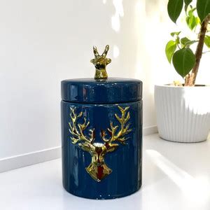 Lemon Tree Ceramic Utility Container - 1000 ml Price in India - Buy ...