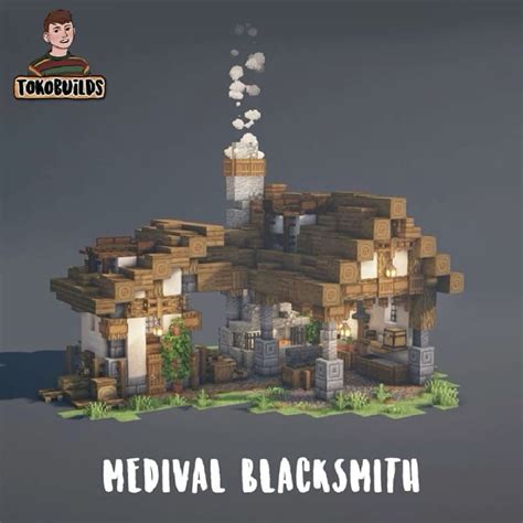 Image result for How to Build Blacksmith in Minecraft Java
