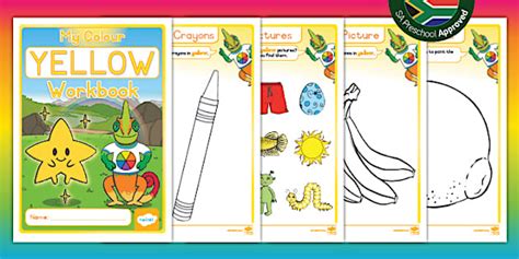 Preschool Numeracy: My Colour Yellow Workbook (teacher made)