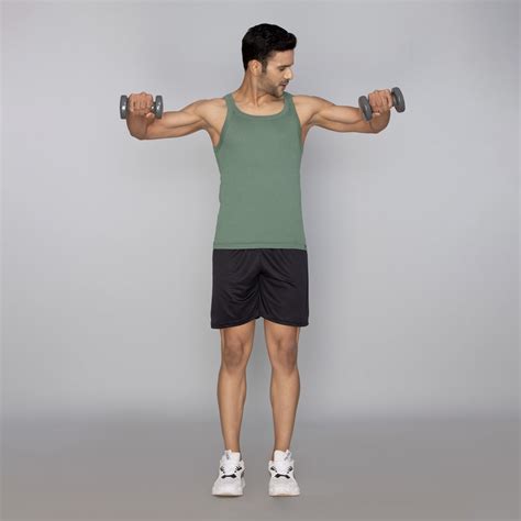 Pace Super Combed Cotton Vest Olive Green – XYXX Apparels