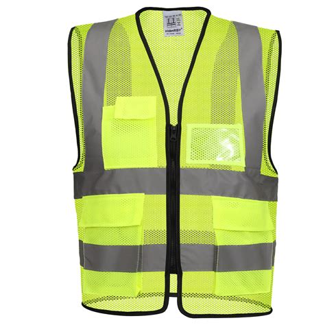 HIGH VISIBILITY SAFETY VEST-3 YELLOW (MESH) - shichuang Germany GmbH