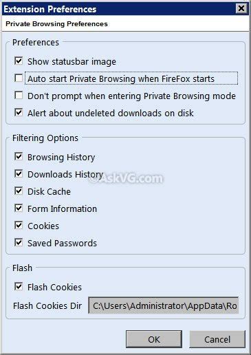 Private Browsing Setup 的图像结果
