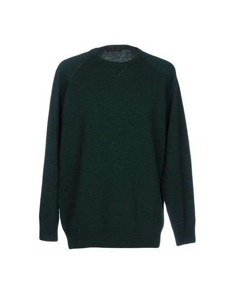 Historic Wool Sweater in Dark Green (Green) for Men - Lyst