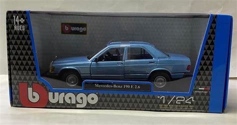 Bburago Mercedes Benz 190E car 1/24 scale model car – Hobbytoys.co