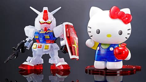 Hello Kitty As Gundam RX-78-2 Now Comes In Clear Version