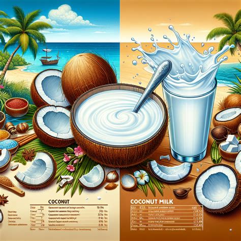 Coconut Cream vs. Coconut Milk: Nutrition Comparison