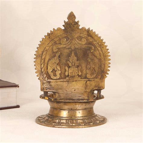 Buy the best-selling Brass Gajlaxmi Oil Lamp online | IndianShelf