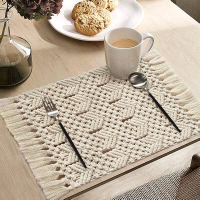 Image result for Macrame Placemat Tutorial