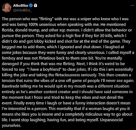 xQc's girlfriend Aikobliss clarifies stream sniper "flirting" with her on recent Twitch broadcast