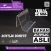 DISPLAY ACRYLIC – AKRILIK DOMPET 1 SUSUN | RAK MINIMARKET TOKO DISPLAY ...