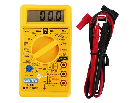 Digitech Multimeter Instructions 的图像结果
