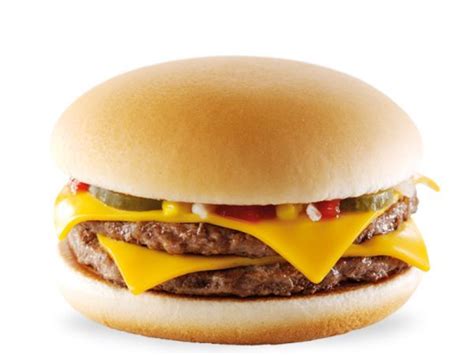 mcdonalds cheeseburger zutaten