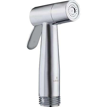 Make In India Brass Toilet Jet Spray Gun, Silver, Chrome Finish ...