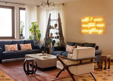 Designer Sarah Sham's Mumbai home: The living room | Architectural ...