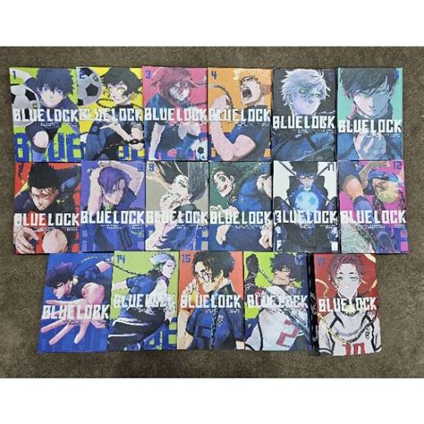 Blue Lock Manga Anime Volume 1-18 English Comic Book Full Set(With out ...