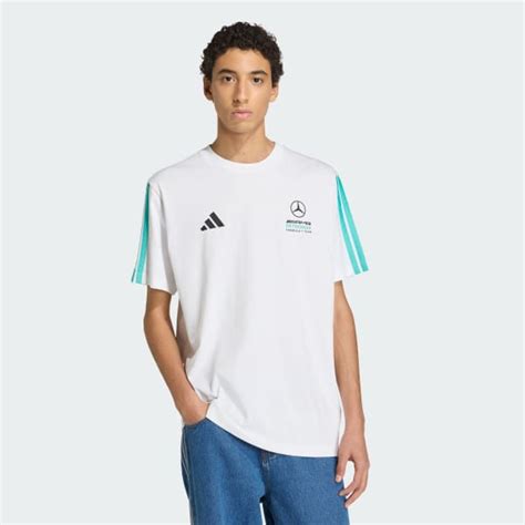 adidas MERCEDES - AMG PETRONAS FORMULA 1 TEAM DNA TEE - White | adidas ...