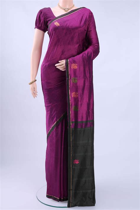 Magenta Kanchipuram Saree – Nalli Silk Sarees Pvt Ltd
