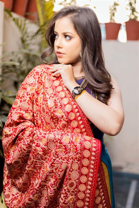 Flower Embroidery Shawl With Swarosky - womens embroidery, By Design ...