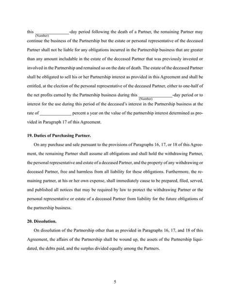 General Partnership Resolution 的图像结果