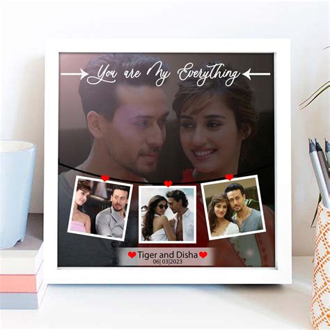 Couple Love Story Frame - love craft gift