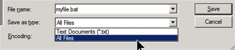 How to Save a Text File as a Batch File 的图像结果