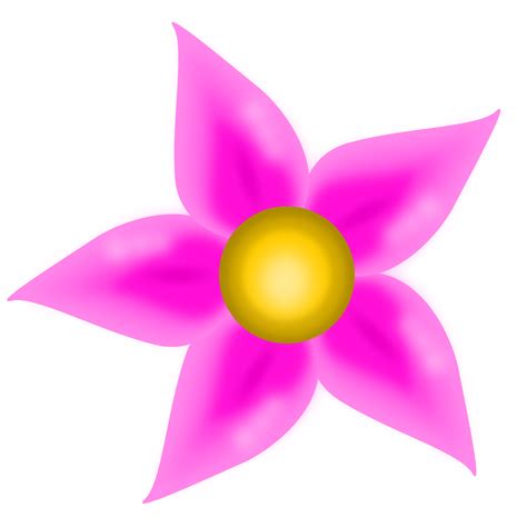 pink flower star 22478721 PNG