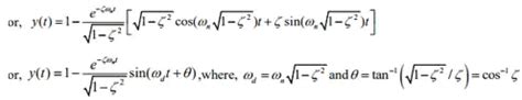Time Domain Analysis of First Order and Second Order System - Control ...